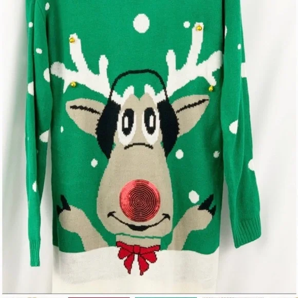 Allison Brittany Rudolph Sweater Dress - Picture 2 of 4